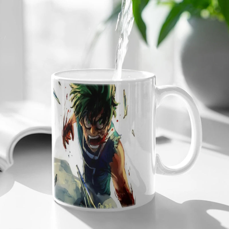 My Hero Academia Ceramic Mug Cute Coffee Tea Milk Stave Mugs And Cups with Handle Novelty Gifts