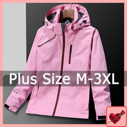 Waterproof Jacket Women Plus Size 3XL Outdoor Windbreaker Windproof Rainproof Trench Coat Big Size Women Clothing Jaqueta Mujer