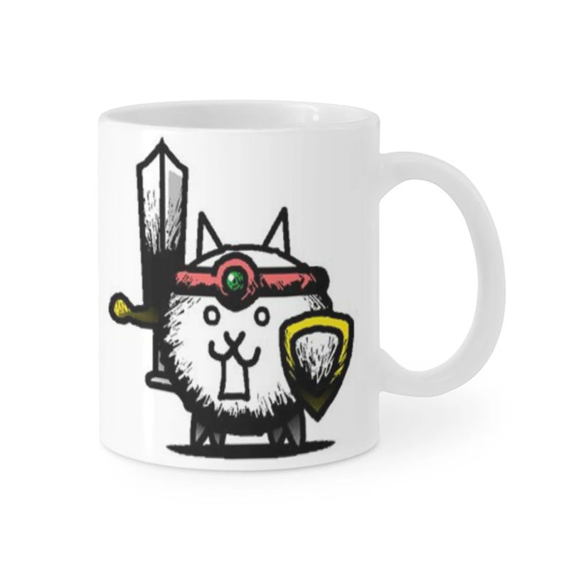 New The Battle Cats Ceramic Mug Cute Coffee Tea Milk Stave Mugs And Cups with Handle Novelty Gifts