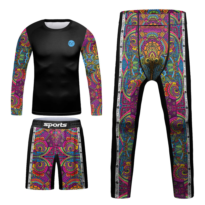 Cody Lundin Kids Active Wear Martial Art Wear Figting Club Uniforms Children Athletic Training Sportswear Gym Fitness Suit