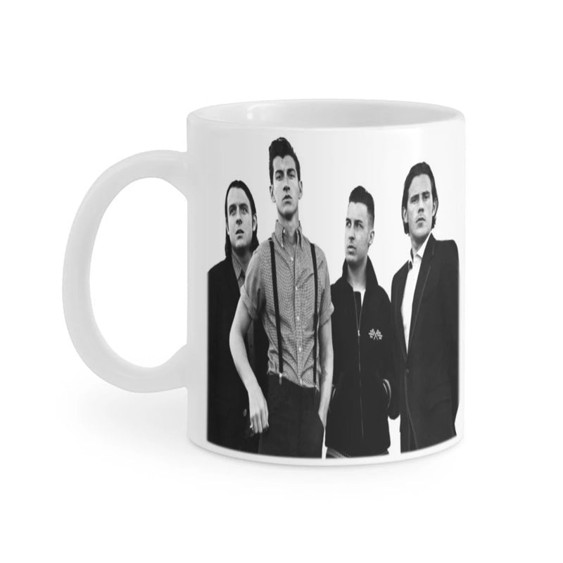 Arctic Monkeys Music Album Coffee Mug 11oz Fun Ceramic Coffee Tea Cocoa Cup Handle Tea Drink Cup