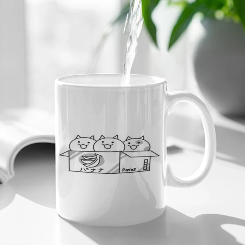 New The Battle Cats Ceramic Mug Cute Coffee Tea Milk Stave Mugs And Cups with Handle Novelty Gifts