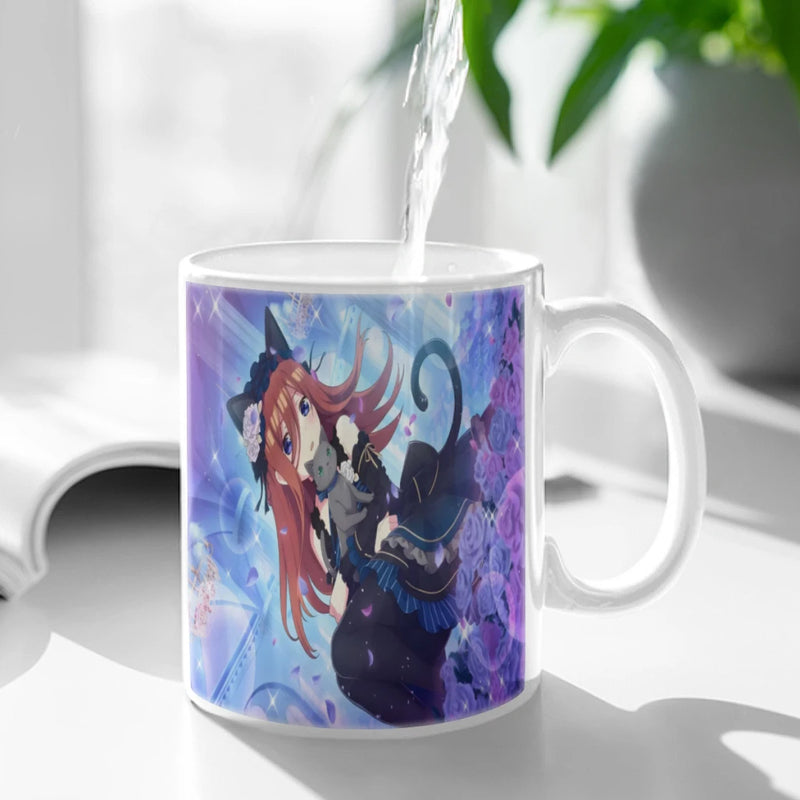 The Quintessential Quintuplets Coffee Mug Custom Tea Cup Black Milk Beer Mugs Lovers Friends Gifts