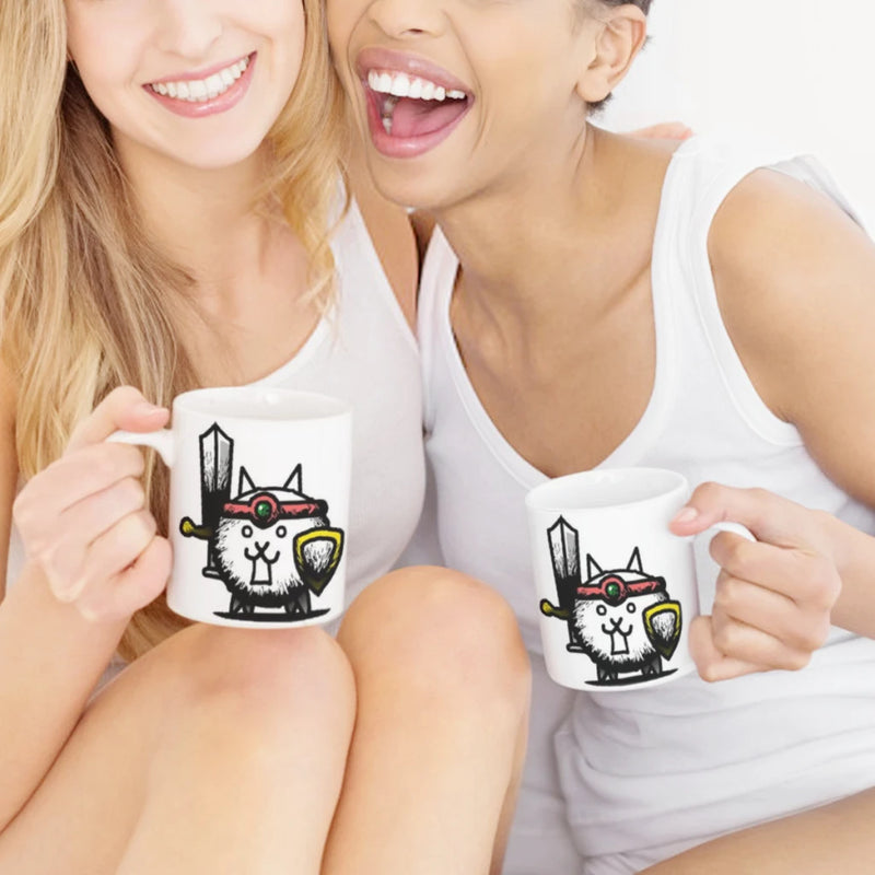 New The Battle Cats Ceramic Mug Cute Coffee Tea Milk Stave Mugs And Cups with Handle Novelty Gifts