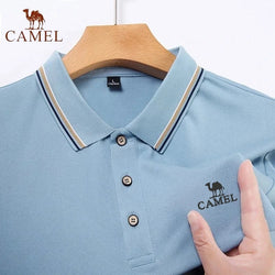 Summer New High Quality Short Sleeved Polo Shirt for Men Luxury Fashion Business Leisure Comfortable Breathable Cool T-shirt Top