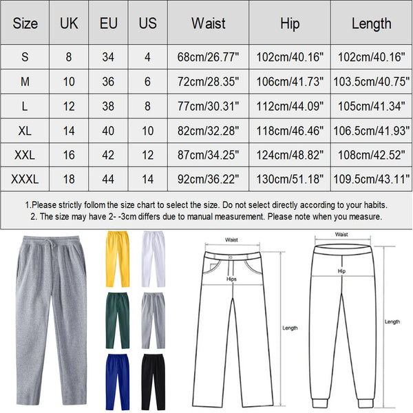 Women’S Trousers Fleece Cotton Lined Sweatpants Wide Straight Leg Pants Bottom Sweatpants Sports Pants Joggers Female Clothing