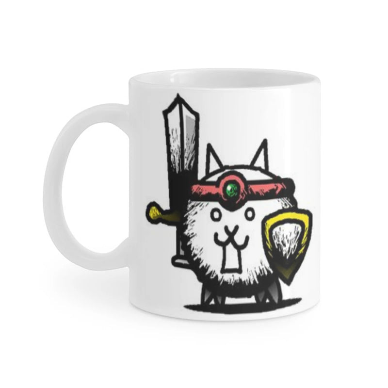 New The Battle Cats Ceramic Mug Cute Coffee Tea Milk Stave Mugs And Cups with Handle Novelty Gifts