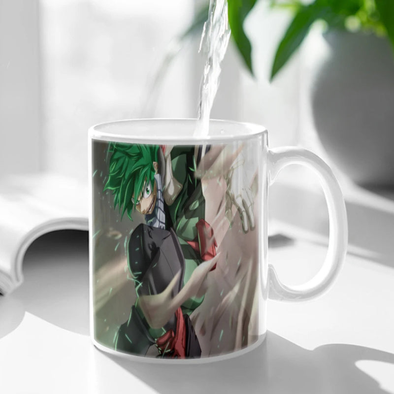 My Hero Academia Ceramic Mug Cute Coffee Tea Milk Stave Mugs And Cups with Handle Novelty Gifts