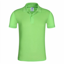 Solid color Short-sleeved Lapel POLO Shirt Versatile Business Casual Tops Summer Custom Logo Embroidery Printed T-shirt