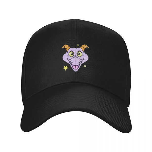 Figment with Stars Active Baseball Cap Golf Hat Luxury Brand Women's Golf Wear Men's