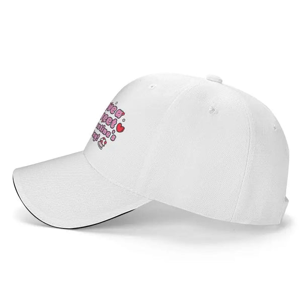 Custom Hello Kitty Cat Baseball Cap Outdoor Women Men's Adjustable Have A Sweet Valentines Day Dad Hat