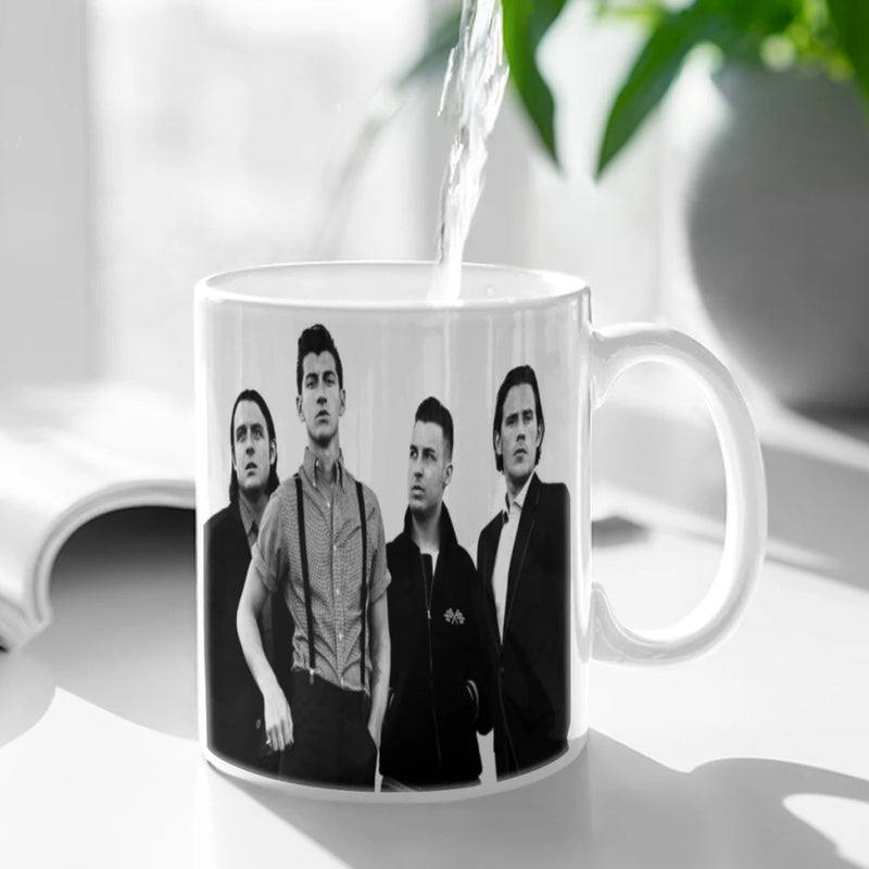 Arctic Monkeys Music Album Coffee Mug 11oz Fun Ceramic Coffee Tea Cocoa Cup Handle Tea Drink Cup