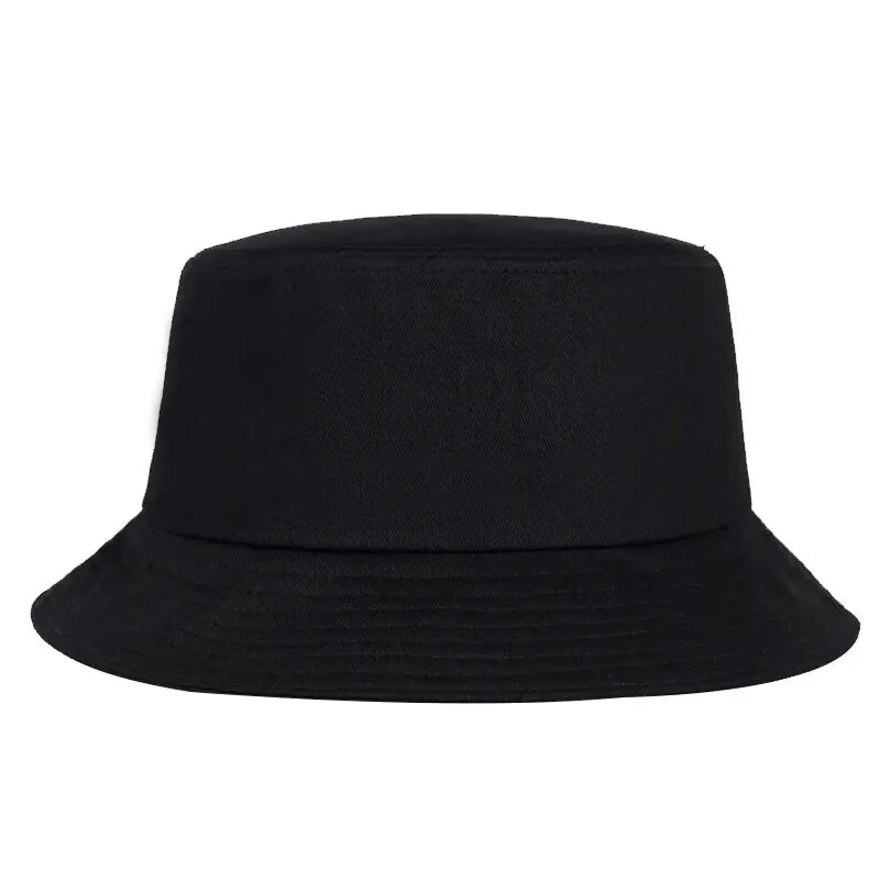 Unisex Light Board Solid Color Personality Bucket Hats Fishermen Caps Outdoor Casual Cap Sunscreen Hat