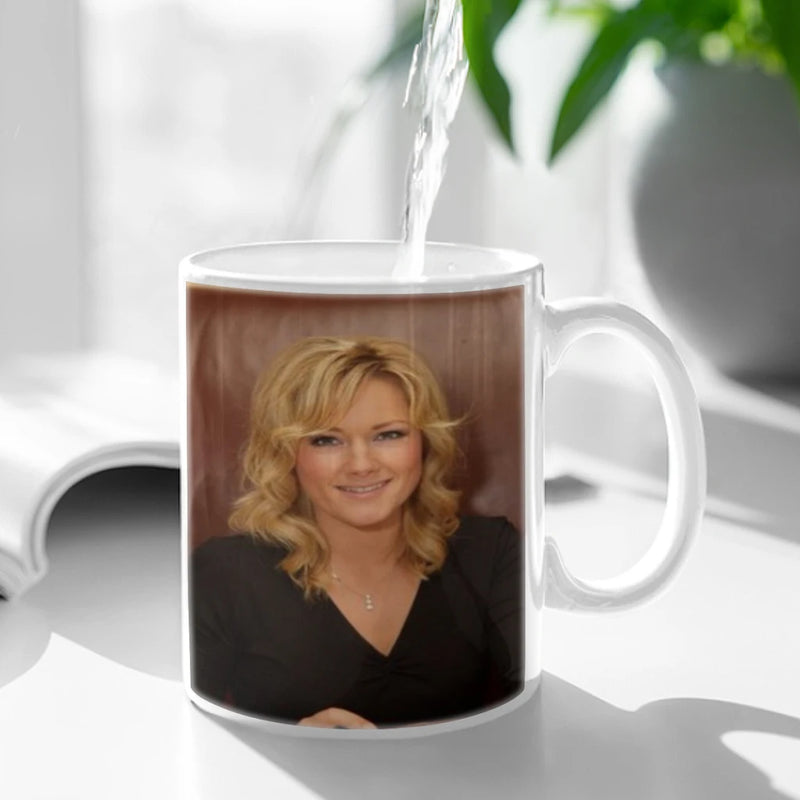 Helene Fischer German Russian Pop Singer Coffee Mug 11oz Fun Ceramic Coffee Tea Cocoa Cup Handle Tea Drink Cup