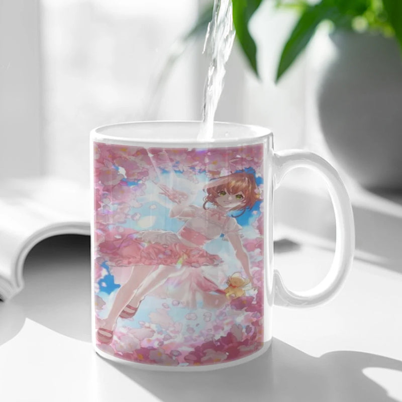 Cardcaptor Sakura Coffee Mug 11oz Fun Ceramic Coffee Tea Cocoa Cup Handle Tea Drink Cup