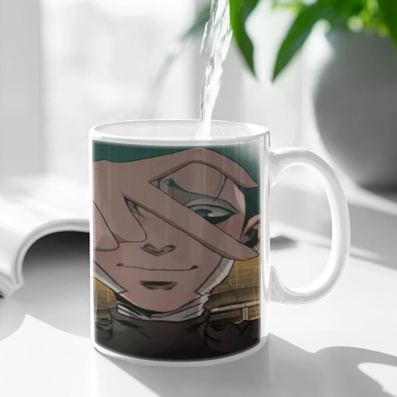 Killing Stalking Anime Movie Ceramic Mugs Coffee Cups Milk Tea Cup ins Oatmeal Breakfast Mug Drinkware Kitchen