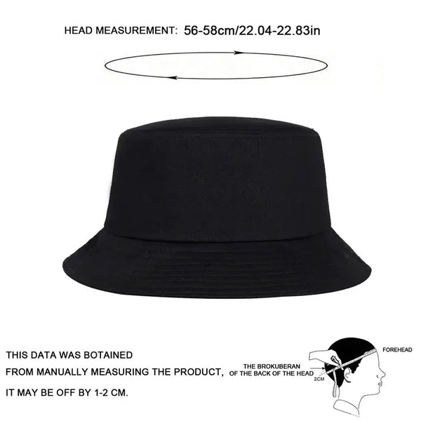 Unisex Light Board Solid Color Personality Bucket Hats Fishermen Caps Outdoor Casual Cap Sunscreen Hat