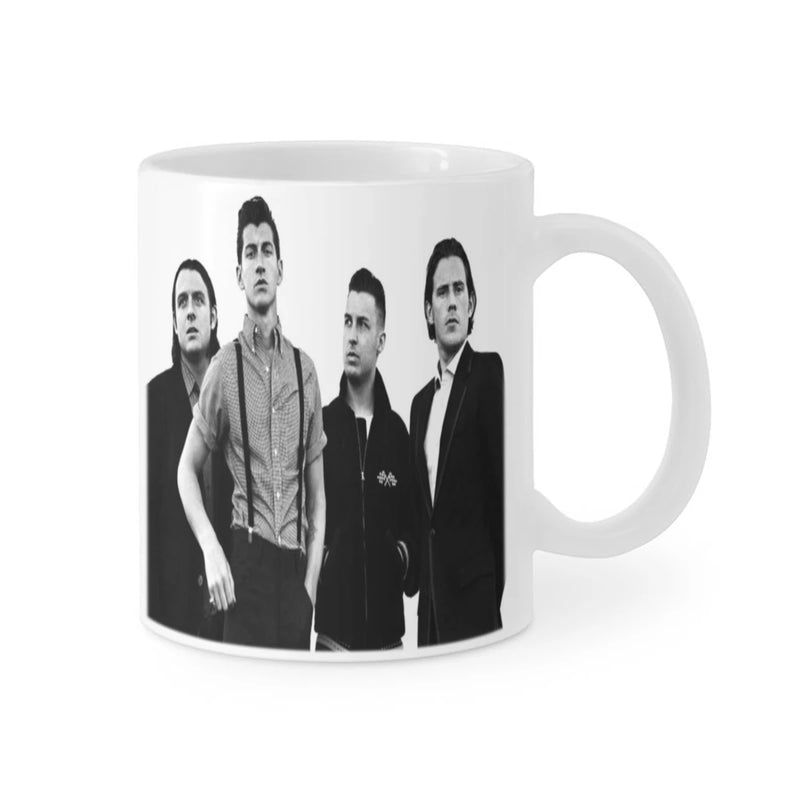 Arctic Monkeys Music Album Coffee Mug 11oz Fun Ceramic Coffee Tea Cocoa Cup Handle Tea Drink Cup