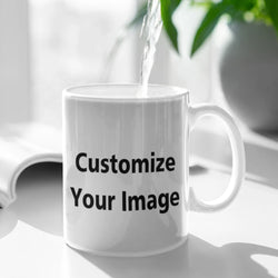 Personalised Your Photo Mug, Custom NAME IMAGE TEXT Cup,Customize Coffee Mugs, Tea Cups, Mothers day, Wedding Gift