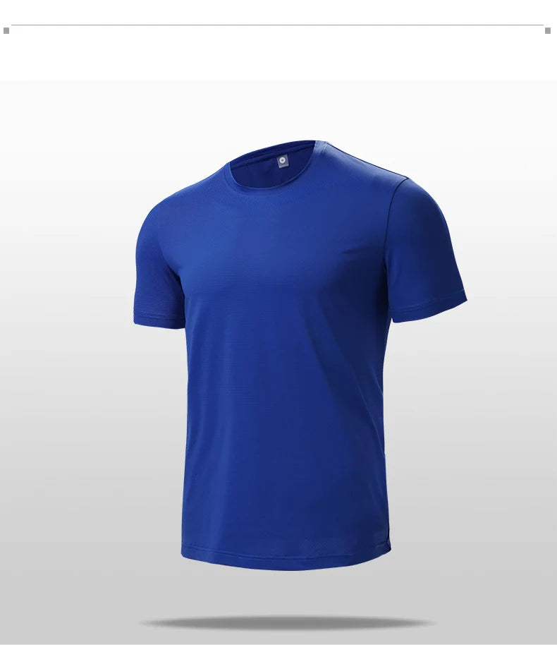 2024 Summer Sports t shirt Men/Women's Gyms Fitness Short sleeve T-shirt Male quick-dry running Workout Tees Tops Men clothing