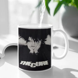 The Cure Coffee Mug 11oz Fun Ceramic Coffee Tea Cocoa Cup Handle Tea Drink Cup