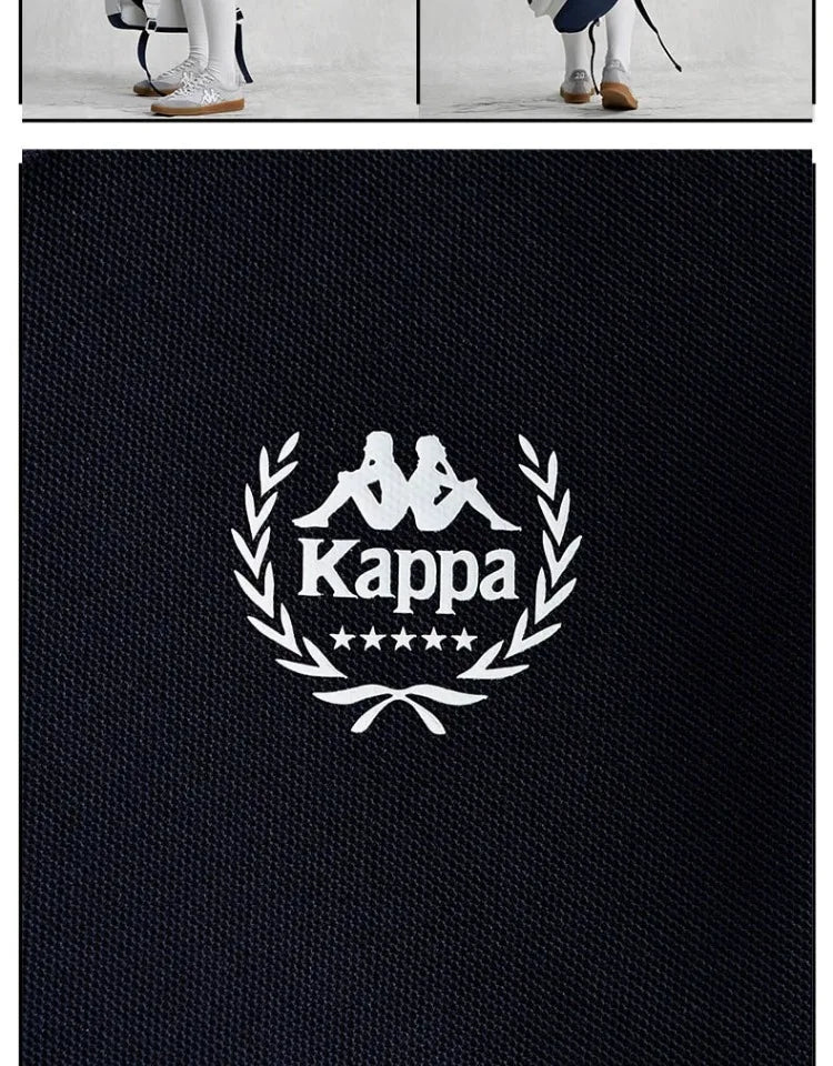 Kappa 2024 New Summer Sports Leisure Korean T-shirt Women's Simple Breathable Short-sleeved POLO Shirts Luxury Brand T-shirts