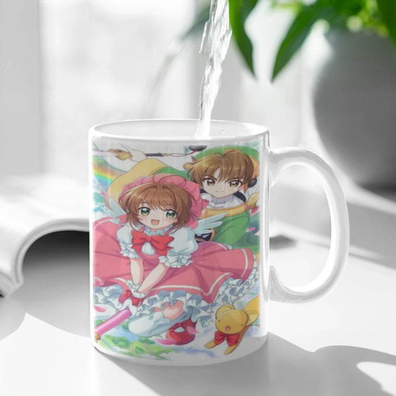 Cardcaptor Sakura Coffee Mug 11oz Fun Ceramic Coffee Tea Cocoa Cup Handle Tea Drink Cup