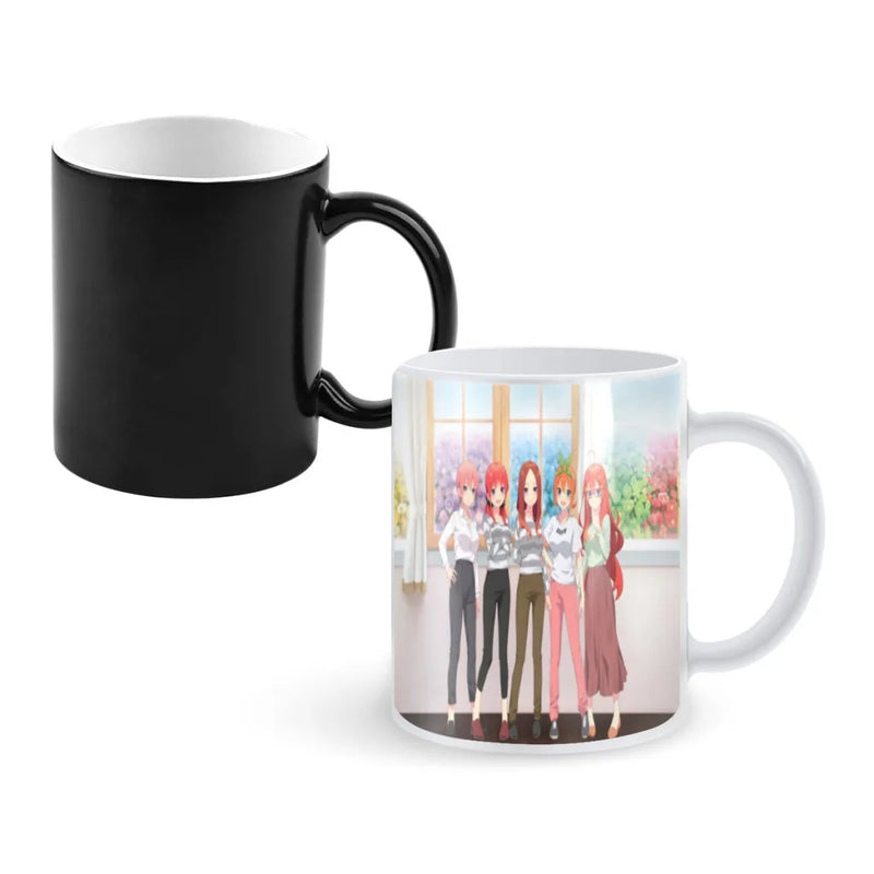 The Quintessential Quintuplets Anime Changing Color Mug Friends Birthday Gift