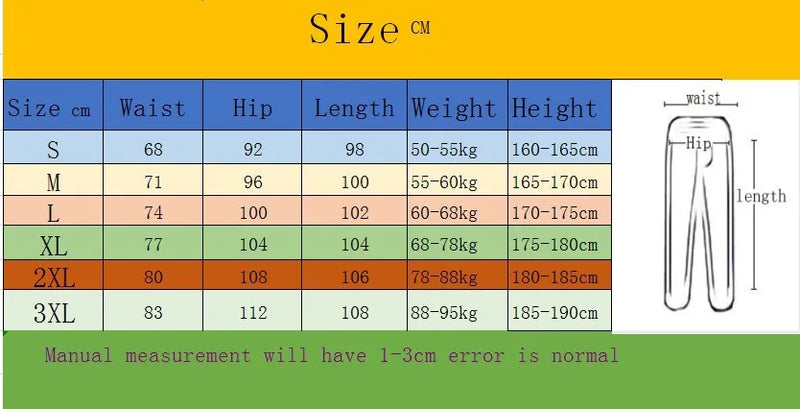 2024/25 New Men Casual Fashion  Sports Pants  Gym  Sport  Trousers Men  Jogger Sweatpants Running Workout Jogging Long Tracksuit