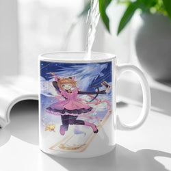 Cardcaptor Sakura Coffee Mug 11oz Fun Ceramic Coffee Tea Cocoa Cup Handle Tea Drink Cup