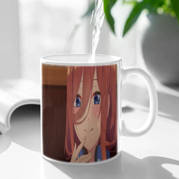 The Quintessential Quintuplets Coffee Mug Custom Tea Cup Black Milk Beer Mugs Lovers Friends Gifts