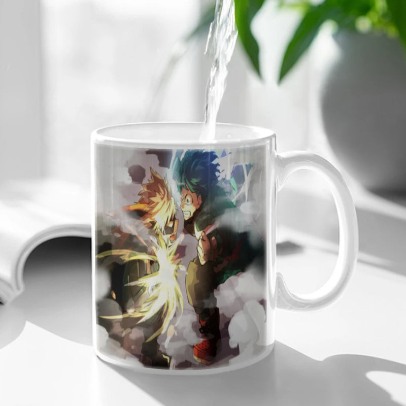 My Hero Academia Ceramic Mug Cute Coffee Tea Milk Stave Mugs And Cups with Handle Novelty Gifts