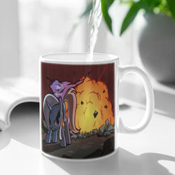 My L-Little P-Pony Ceramic Mug Cute Coffee Tea Milk Stave Mugs And Cups with Handle Novelty Gifts