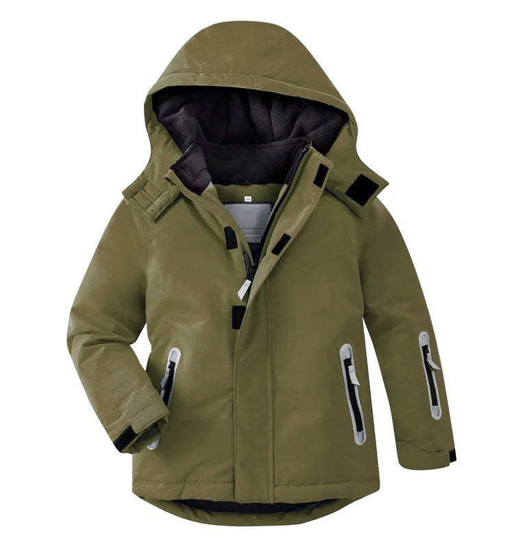 Ski Jacket for girls Outerwear Winter Warm Snowboard Coat Children‘s Sports Boys Snow Wear Waterproof Windproof 4-16Y