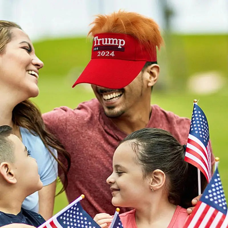 Trump Hats 2024 Visor Donald Trump Baseball Hat Men Women Adjustable Visor Cap Classic Sunscreen Baseball Cap For Fishing Hiking