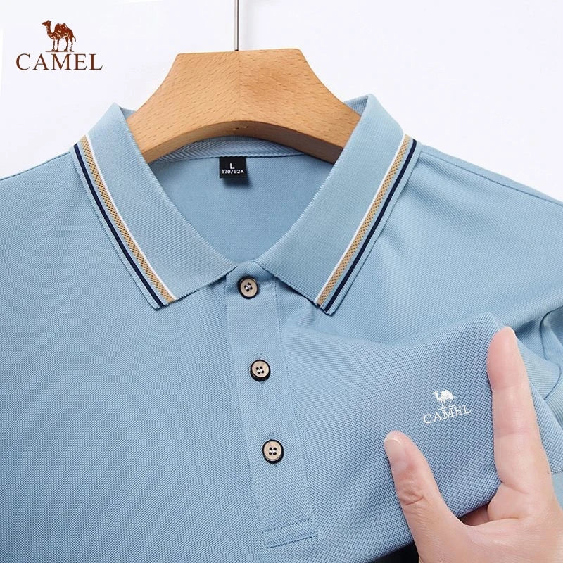 Summer New High Quality Short Sleeved Polo Shirt for Men Luxury Fashion Business Leisure Comfortable Breathable Cool T-shirt Top