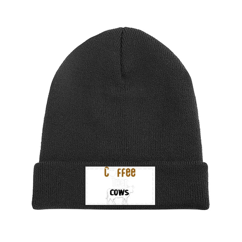 Coffee then cows Knitted Cap Cosplay Hat Man Luxury Sun Hat For Children dad hat Caps Male Women's