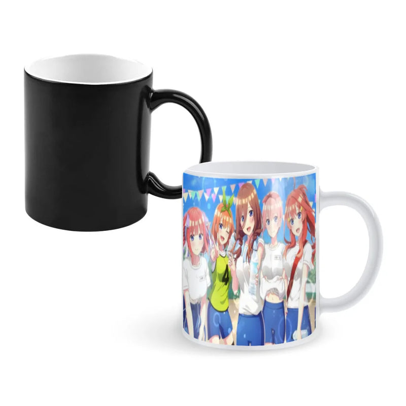 The Quintessential Quintuplets Anime Changing Color Mug Friends Birthday Gift