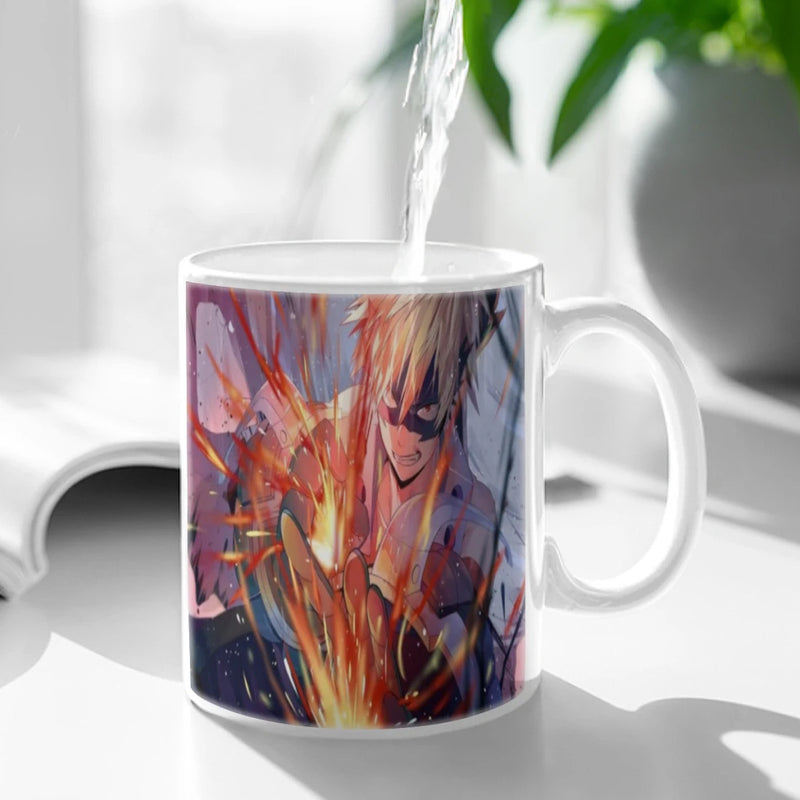 My Hero Academia Ceramic Mug Cute Coffee Tea Milk Stave Mugs And Cups with Handle Novelty Gifts