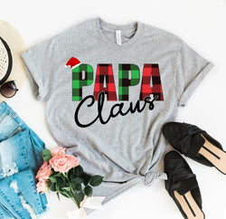 Papa Claus Christmas T-shirt