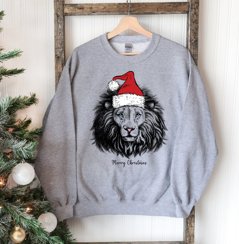 Lion Christmas Sweatshirt