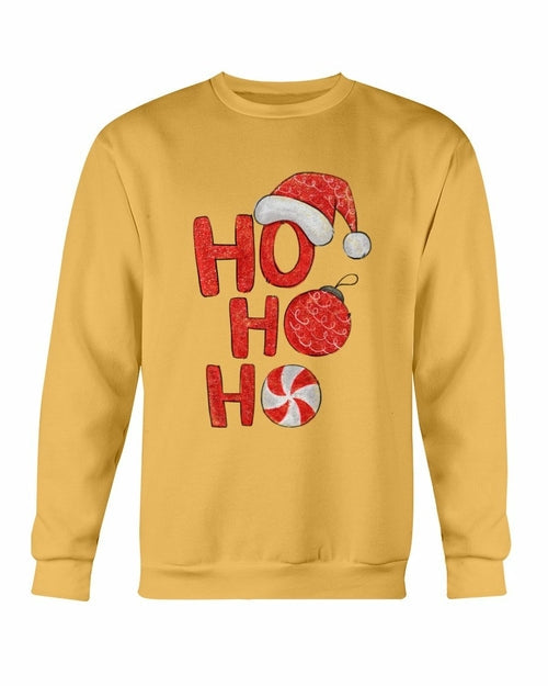 HO HO HO Santa Christmas Sweatshirt