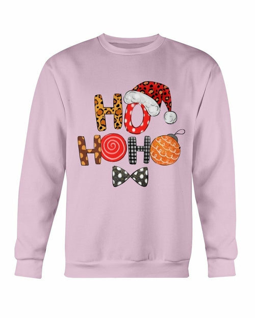 HO HO HO Santa Cap Christmas Sweatshirt